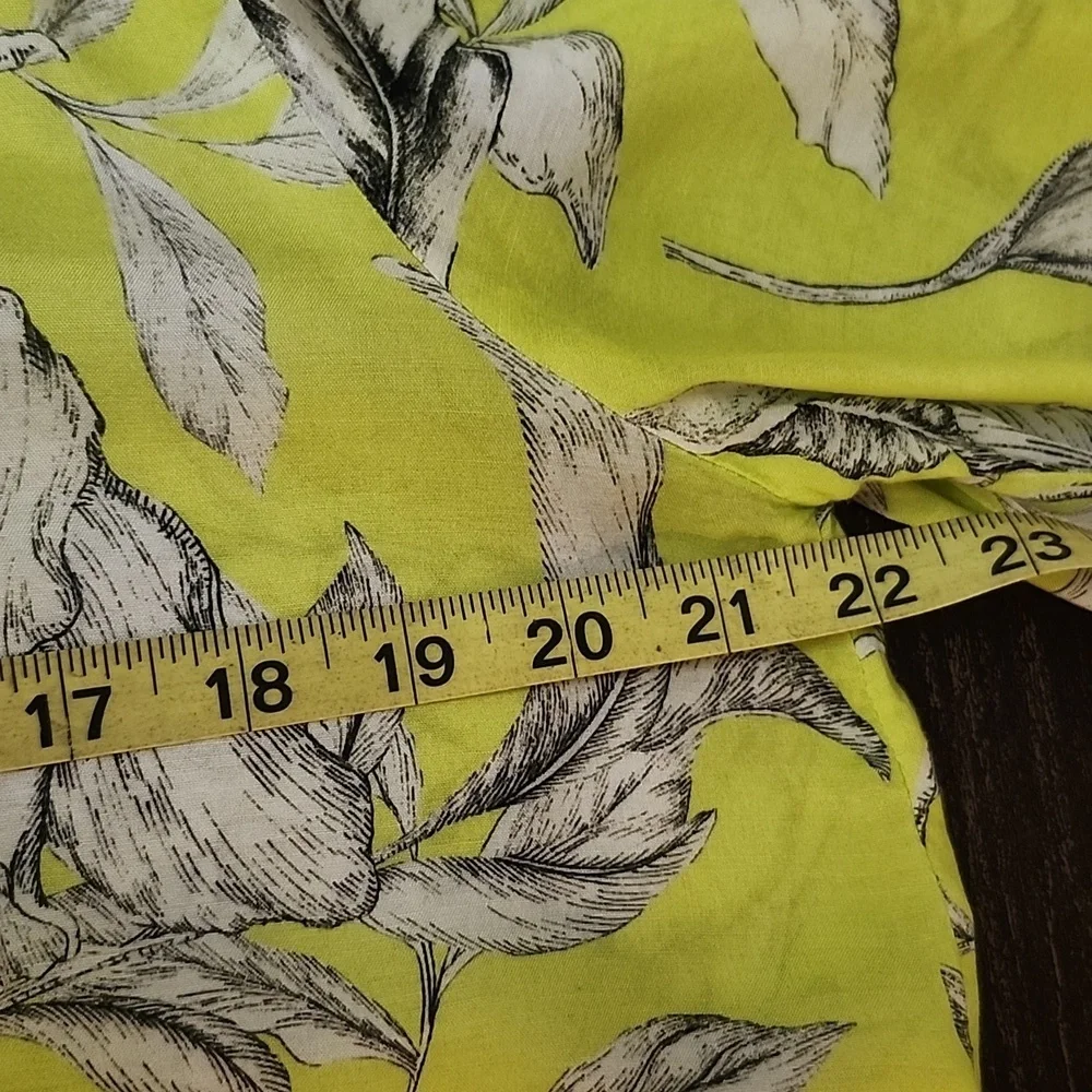 Noen Floral Shirt Dress Mini Size 8 Viscose